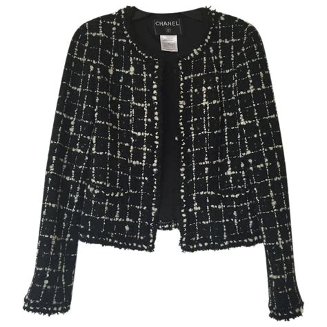 chanel style black blazer|Chanel jacket cost.